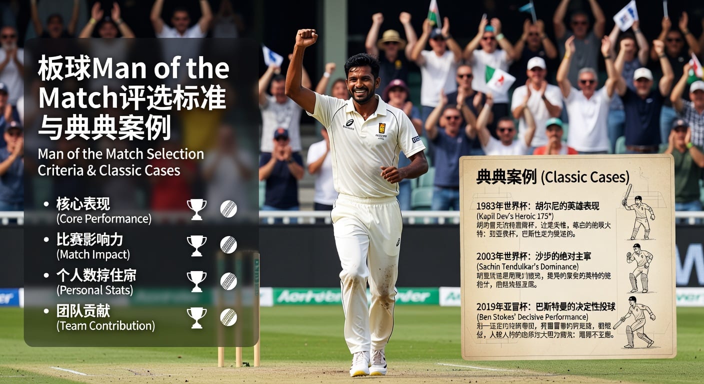 Man of the Match：2026年评选规则与解读