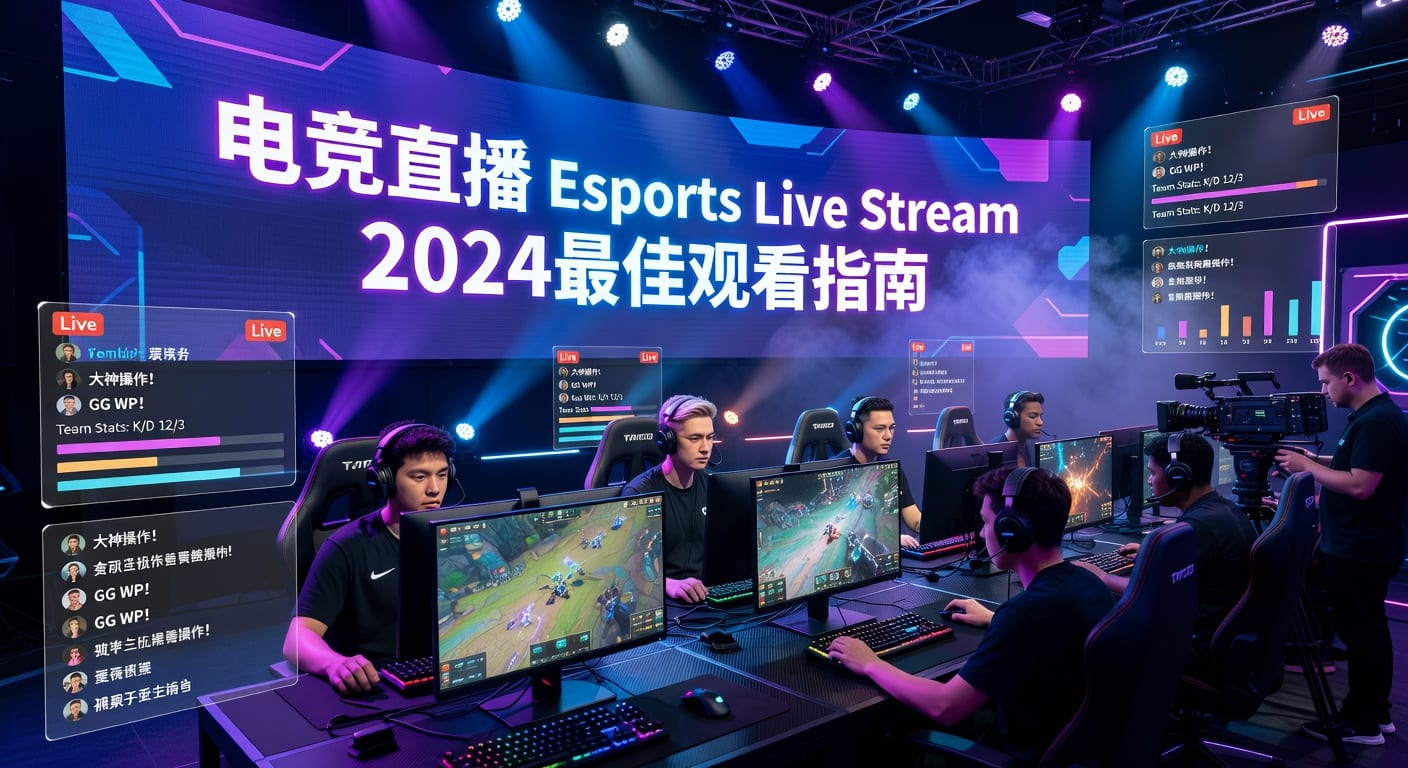 电竞直播 Esports Live Stream：观看体验与赛事跟踪