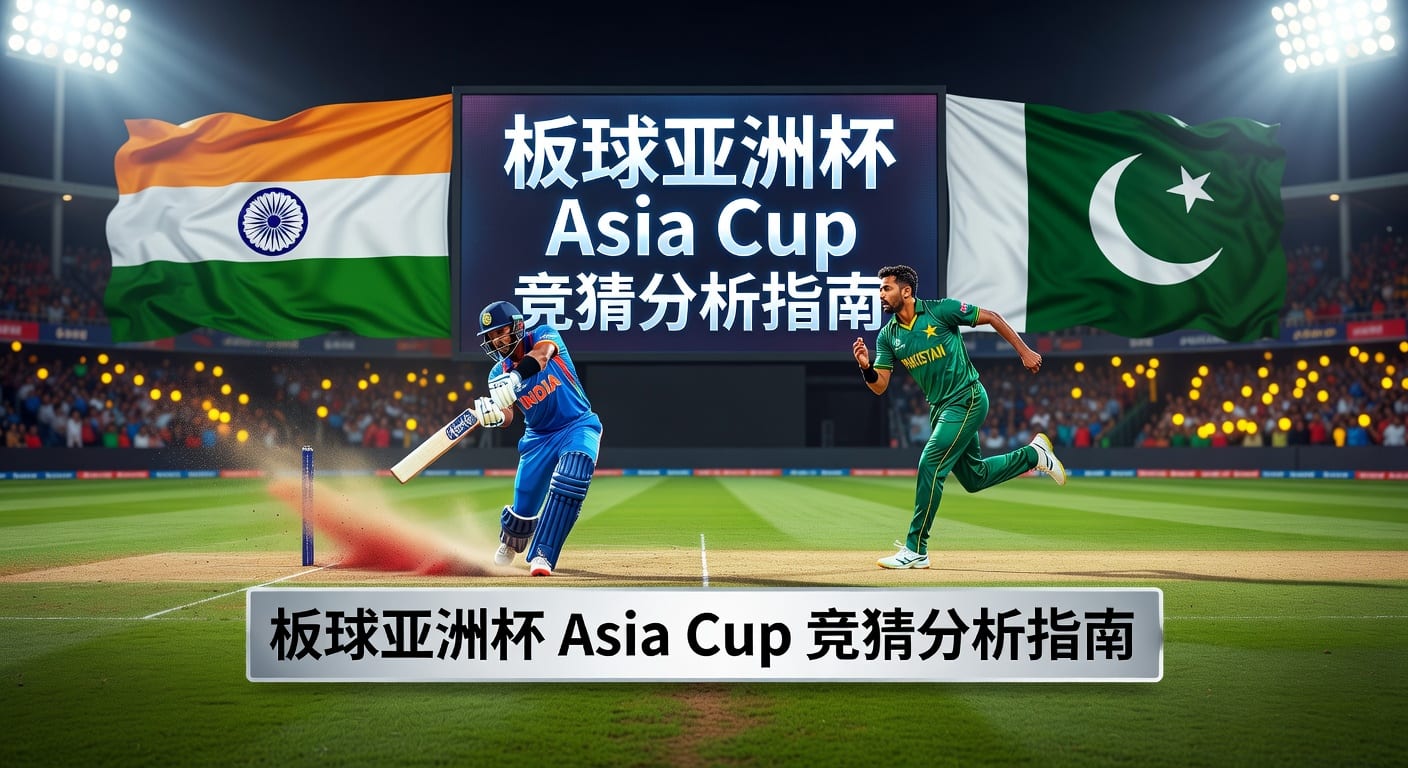 板球亚洲杯 Asia Cup Betting 赛前分析与盘口思路