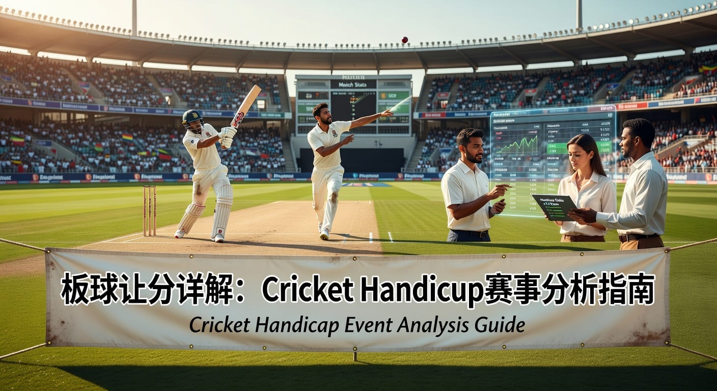 板球让分 Cricket Handicap 实战解析｜盘口逻辑与判断