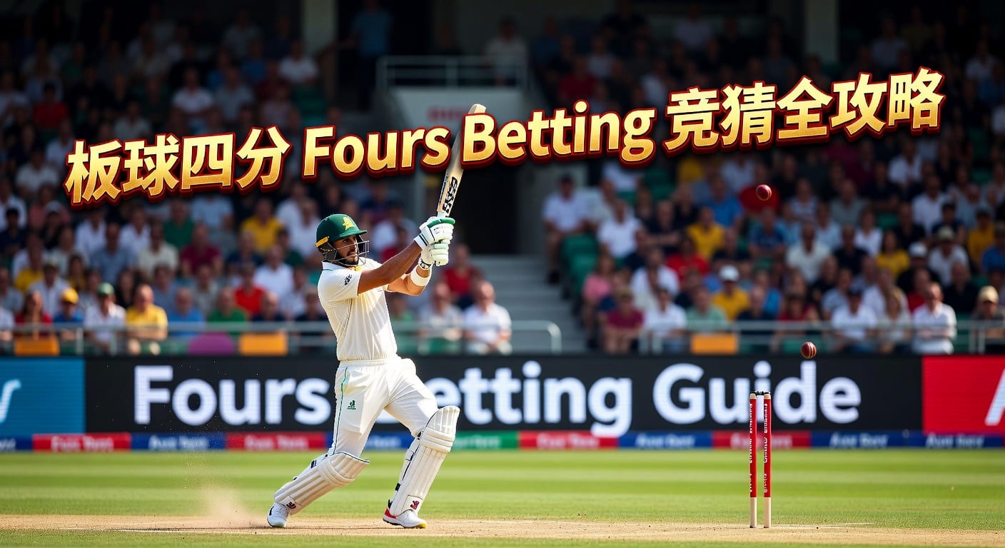 板球四分 Fours Betting 实战解析｜节奏、盘口与投注技巧