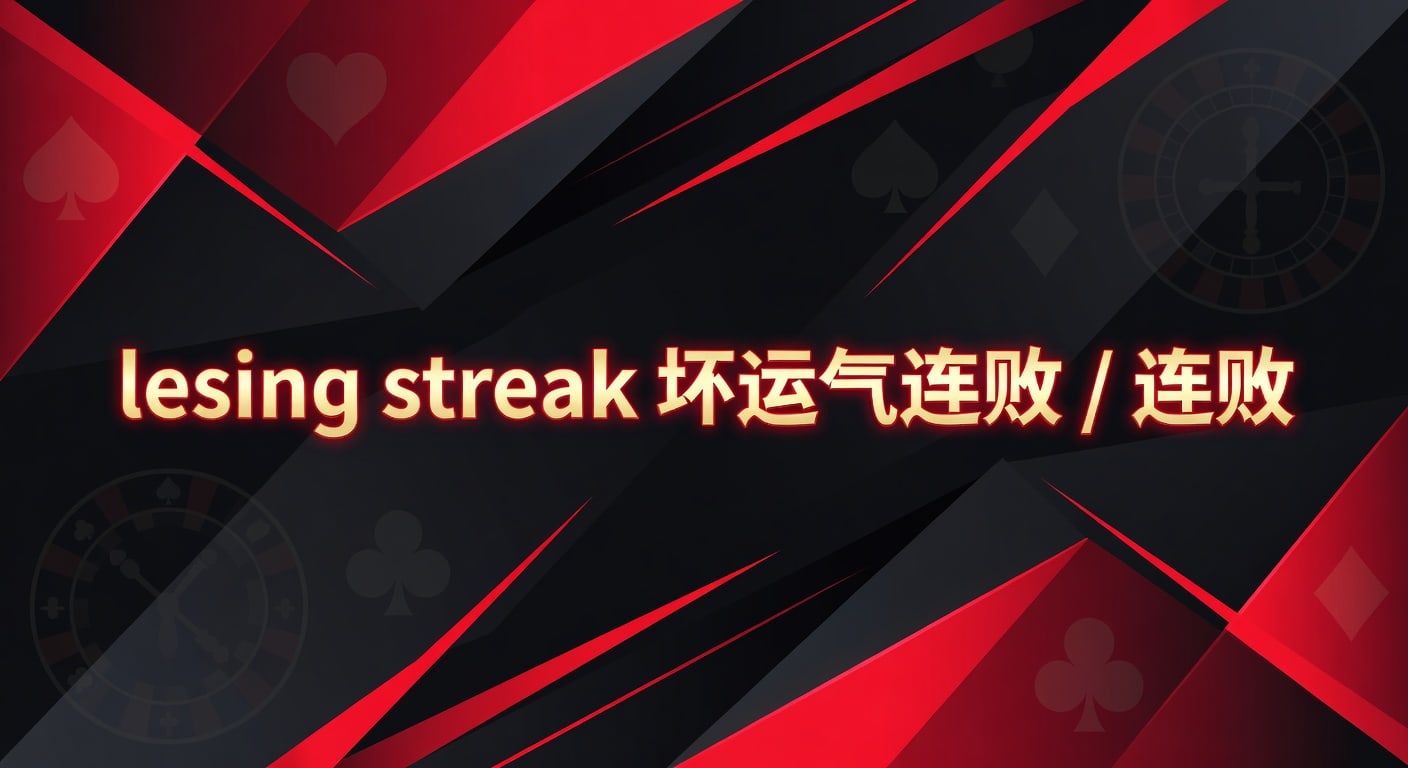 losing streak 连败识别与应对
