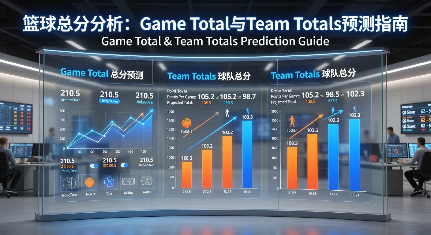 篮球总分 game total team totals 赛前判断与实战要点